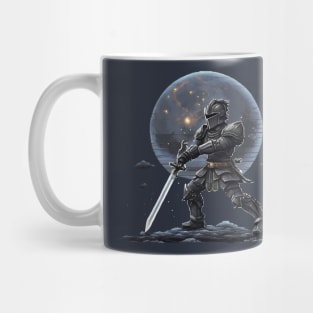 Pixel Knight 8 Bit Mug